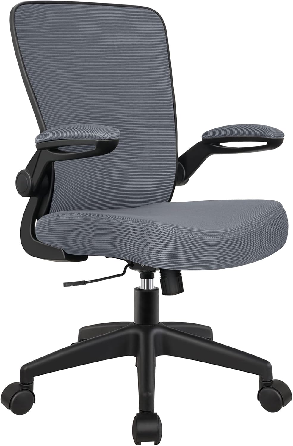FelixKing Office Chair, Ergonomic Desk Chair Breathable Mesh Chairs with Adjustable High Back Lumbar Support Flip-up Armrests, Executive Swivel Comfy Task Computer Chairs for Home Office Black