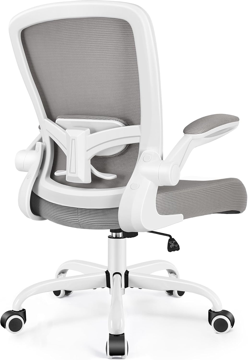 FelixKing Office Chair, Ergonomic Desk Chair Breathable Mesh Chairs with Adjustable High Back Lumbar Support Flip-up Armrests, Executive Swivel Comfy Task Computer Chairs for Home Office Black