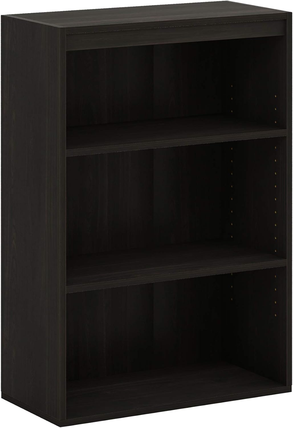 Furinno Pasir 3-Tier Open Shelf Bookcase, Plain White
