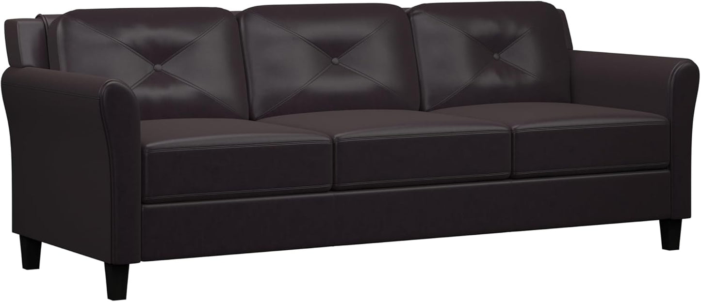 Lifestyle Solutions Harrington Sofa in Black