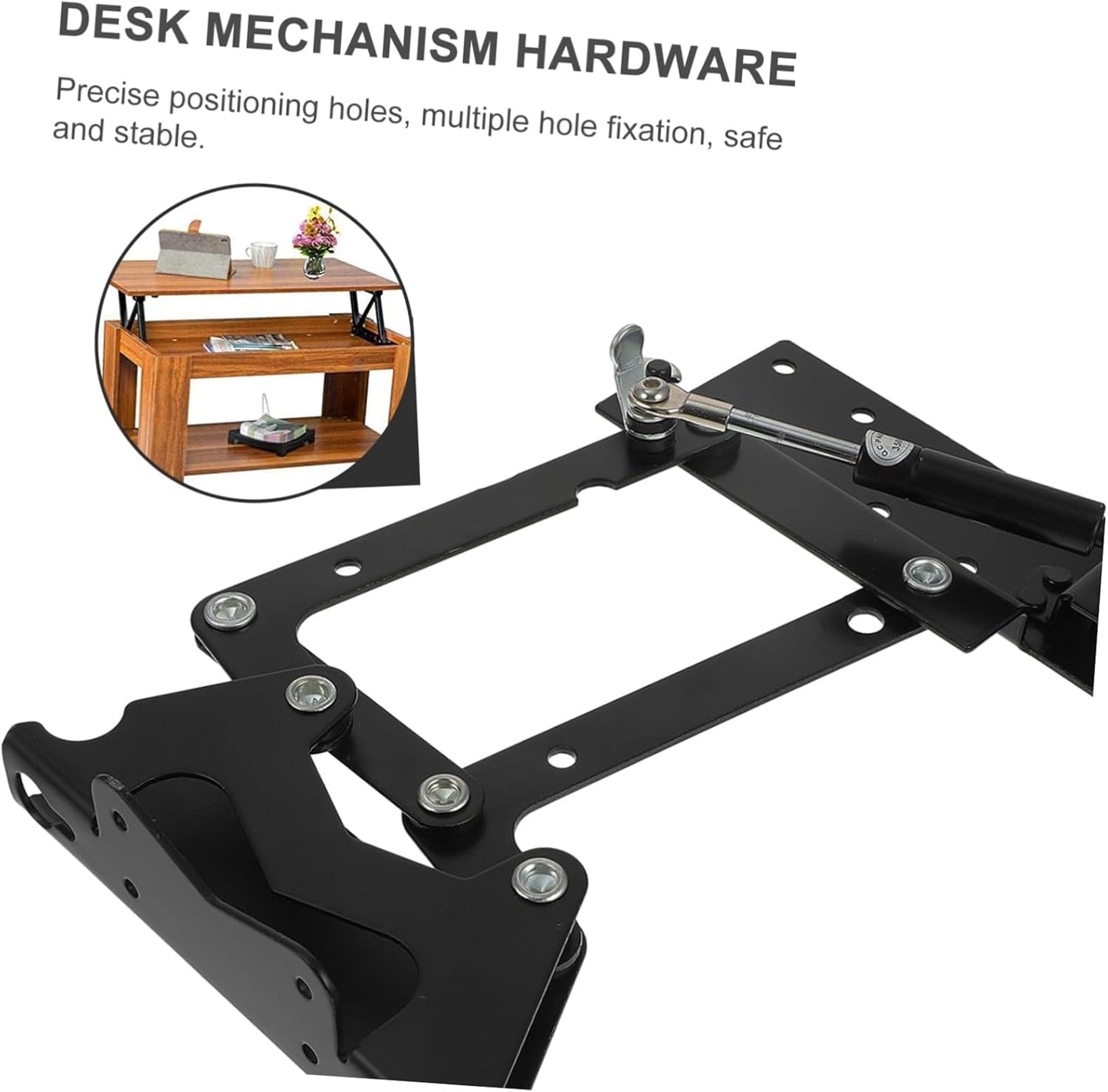 Homoyoyo Desk Lifting Frame Lifting Support Frame Stand up Hinge Perfect for Tea Tables Computer Tables Multi-Function Use