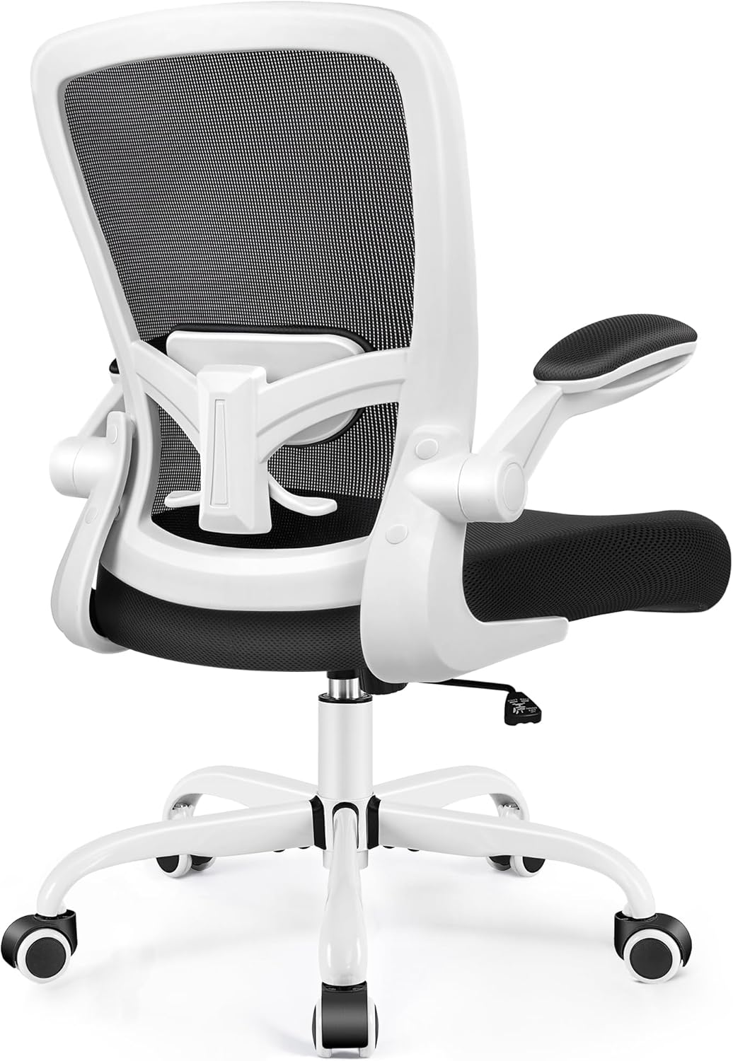 FelixKing Office Chair, Ergonomic Desk Chair Breathable Mesh Chairs with Adjustable High Back Lumbar Support Flip-up Armrests, Executive Swivel Comfy Task Computer Chairs for Home Office Black