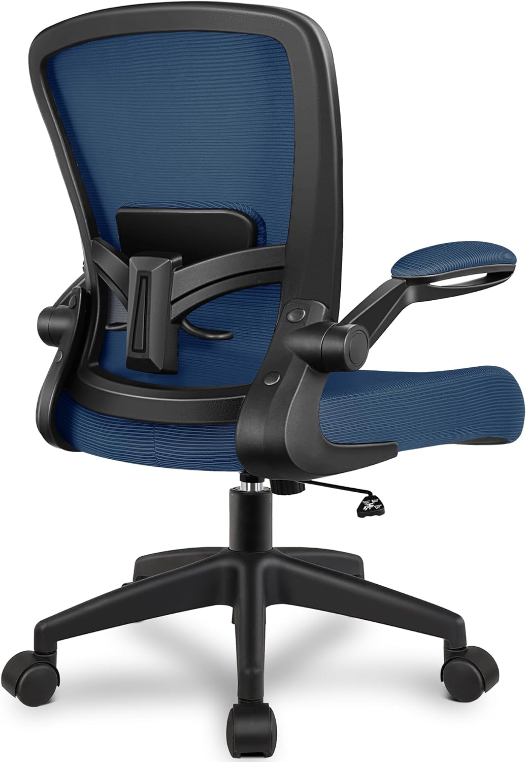 FelixKing Office Chair, Ergonomic Desk Chair Breathable Mesh Chairs with Adjustable High Back Lumbar Support Flip-up Armrests, Executive Swivel Comfy Task Computer Chairs for Home Office Black
