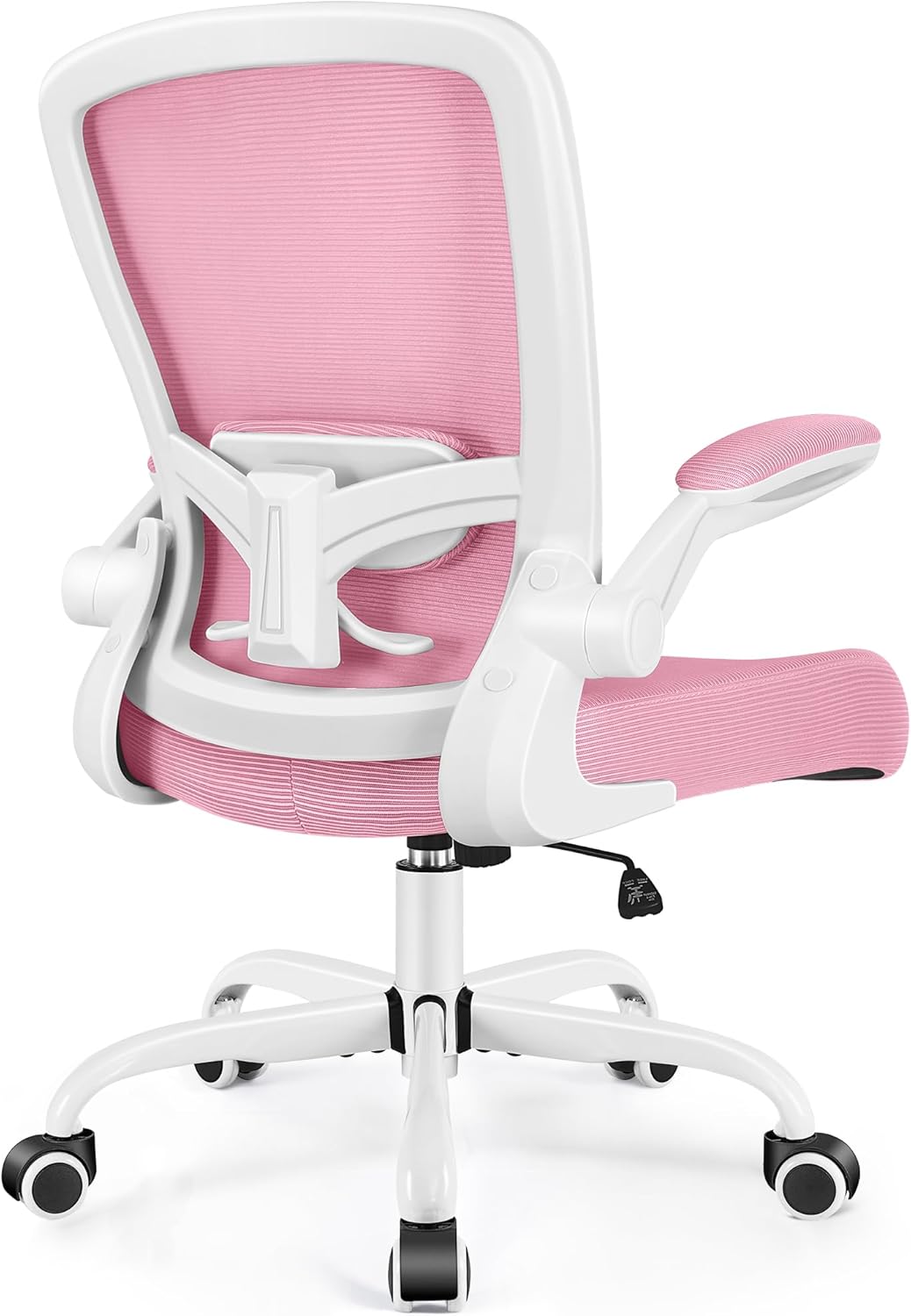 FelixKing Office Chair, Ergonomic Desk Chair Breathable Mesh Chairs with Adjustable High Back Lumbar Support Flip-up Armrests, Executive Swivel Comfy Task Computer Chairs for Home Office Black